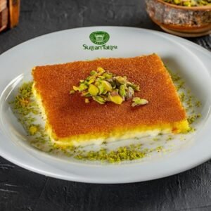 Nablüsiye peynirli künefe Tabağı