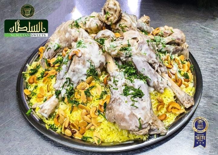 منسف أردني لحم 5 اشخاص