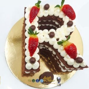 10 kişilik harf şeklinde kek kalıbı